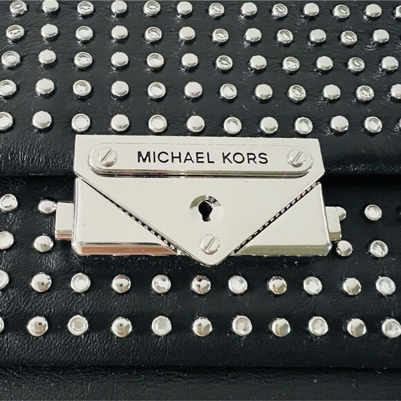 NWOT MICHAEL KORS LEATHER CROSSBODY - Picture 3 of 10